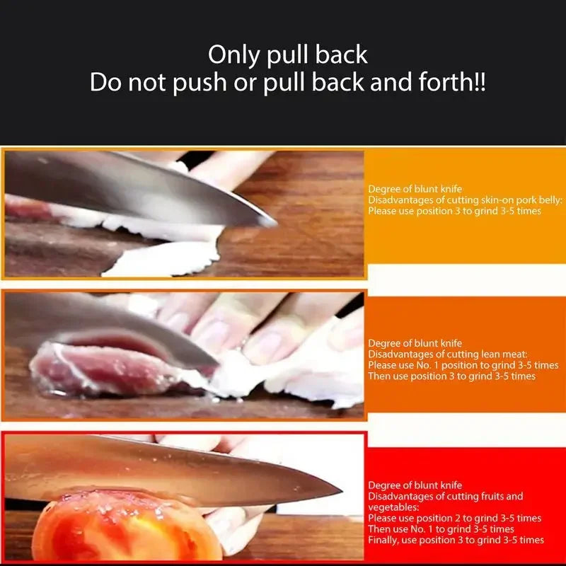 Kitchen 4-Segment Knife Sharpener