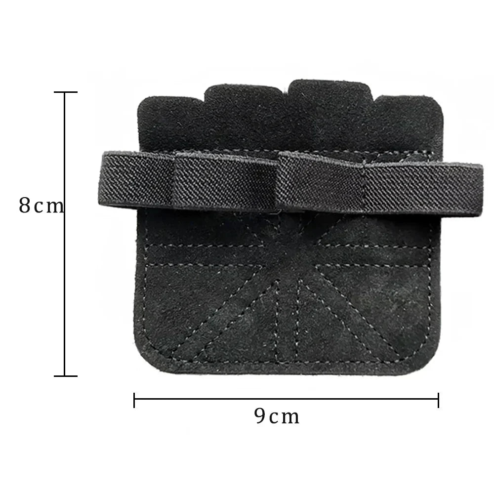 Cowhide Weightlifting Gloves