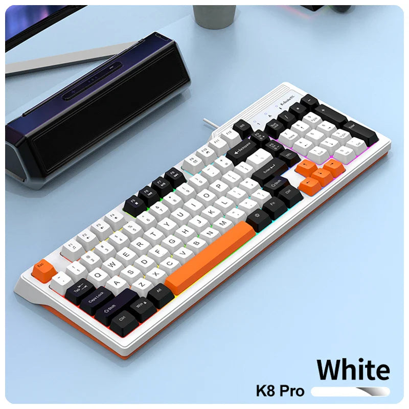 Viper KM800 Pro wired gaming keyboard and mouse set desktop computer notebook home office illuminated usb